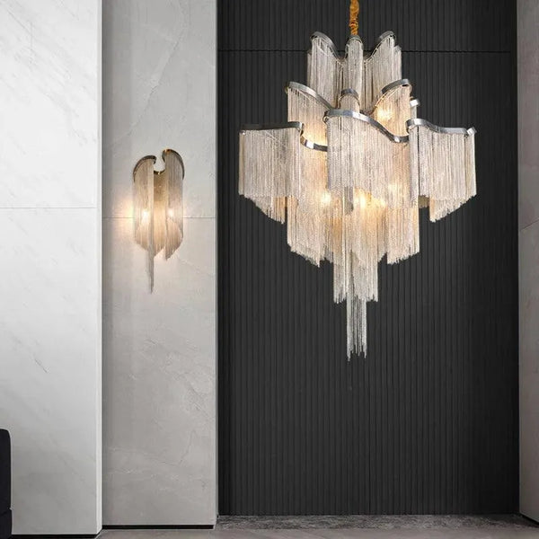 Modern Aluminum Tassel Chain. - BH Home Store