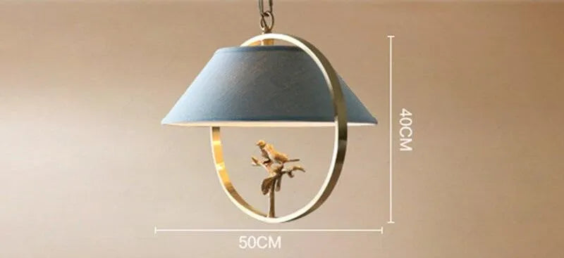 Vintage Copper Bird Pendant. - BH Home Store