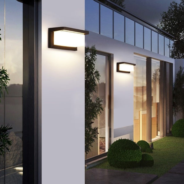 Motion-Sensing LED Wall Lamp, Waterproof for Garden and Balcony Outdoor Lighting - BH Home Store