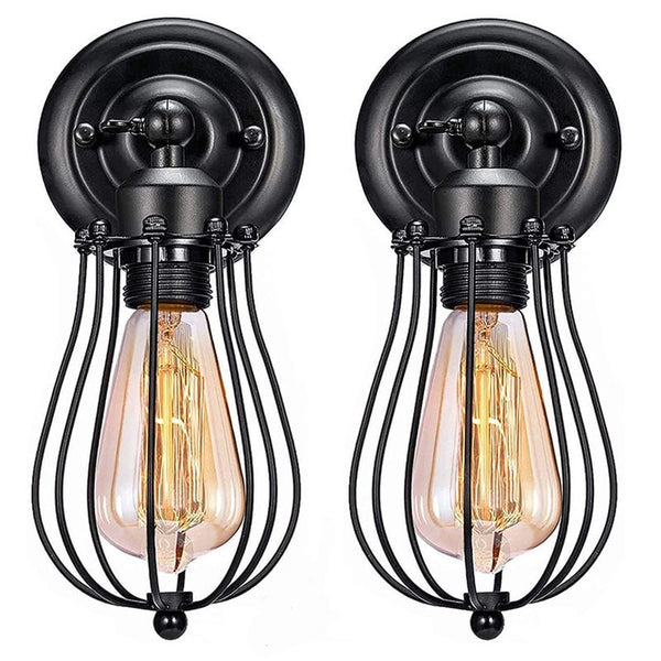 Classic Elegance in Vintage Wall Sconces, Set of 2, Perfect Lighting for Distinguished Decor. - BH Home Store